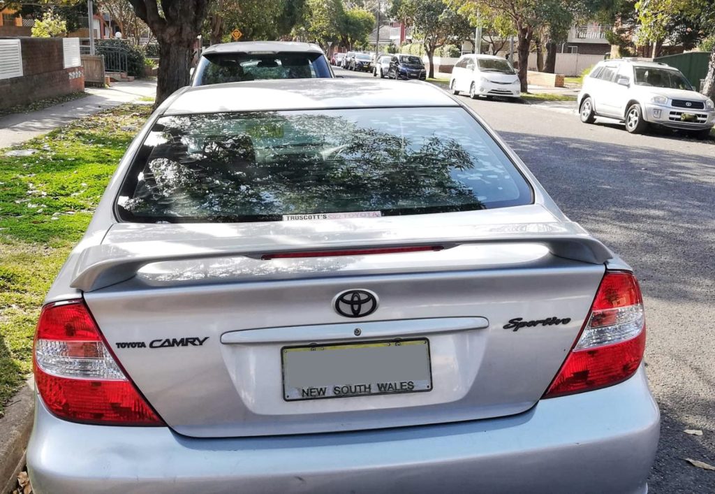 Toyota Camry-back